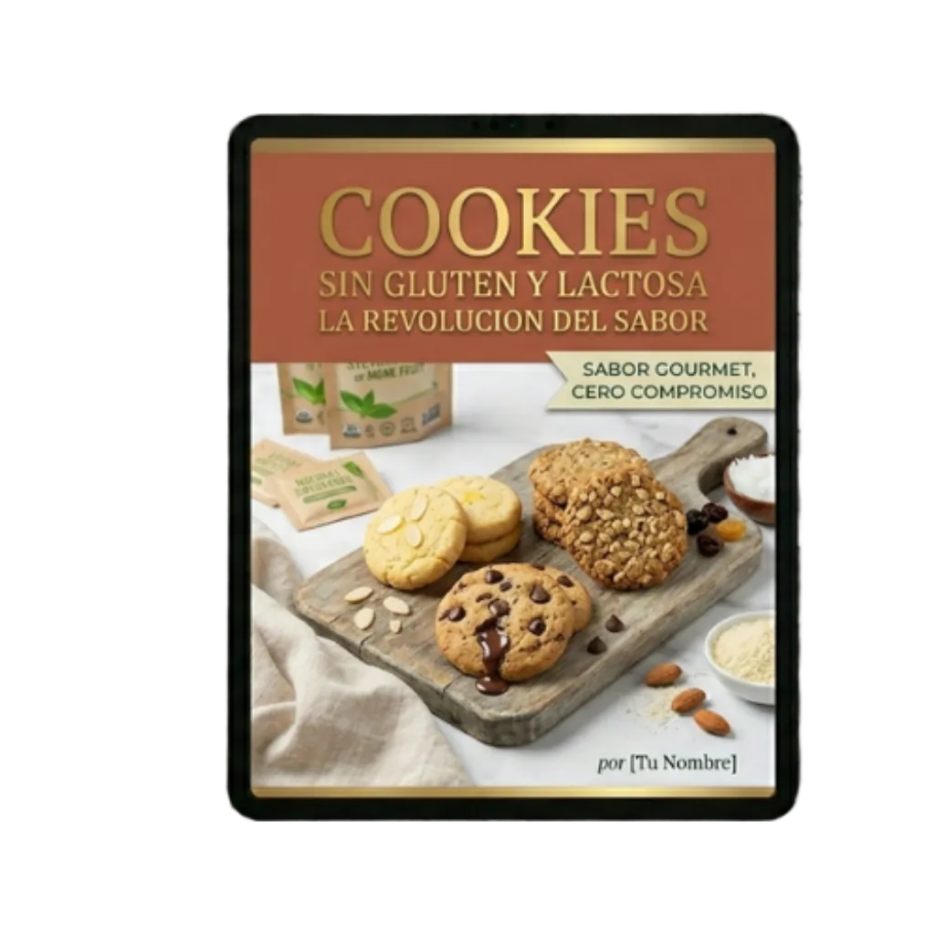 Cookies Sin Gluten y Lactosa